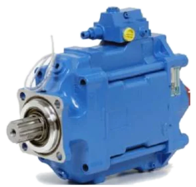 Hydro Leduc piston pump with splined shaft